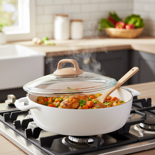 Olla Cacerola 26x7cm Ceramica Gusto A2978 KORKMAZ