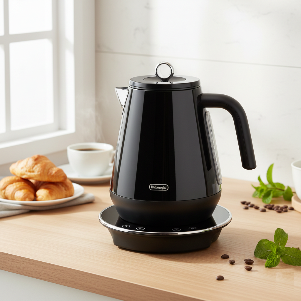 Hervidor Eléctrico 1.7L Eclettica SpecialTea KBY2011.BK DELONGHI