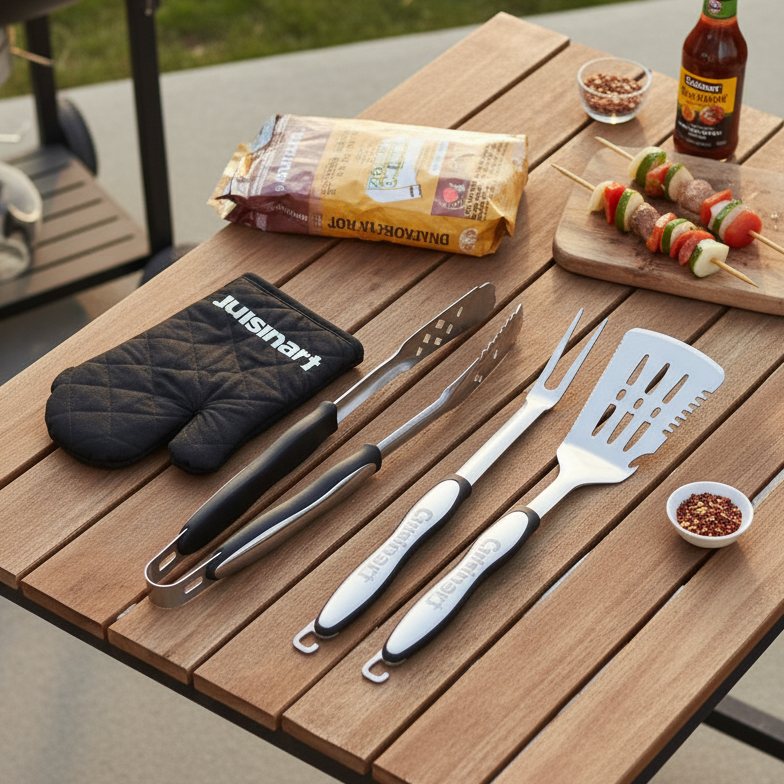 Set para Parrilla 4 piezas CGS-134BL CUISINART