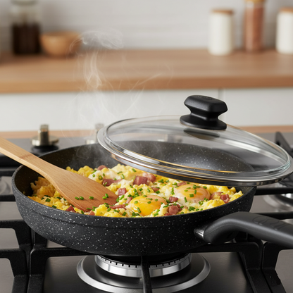 Sarten con Tapa 26x5cm Ornella A1346 KORKMAZ