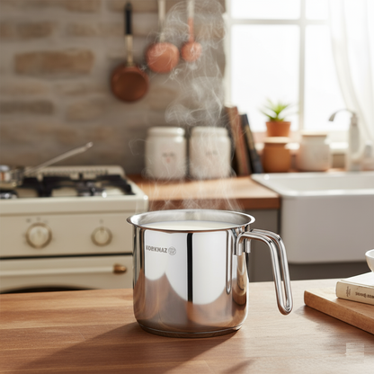 Lechero 2L Acero Inoxidable Perla A1649 KORKMAZ