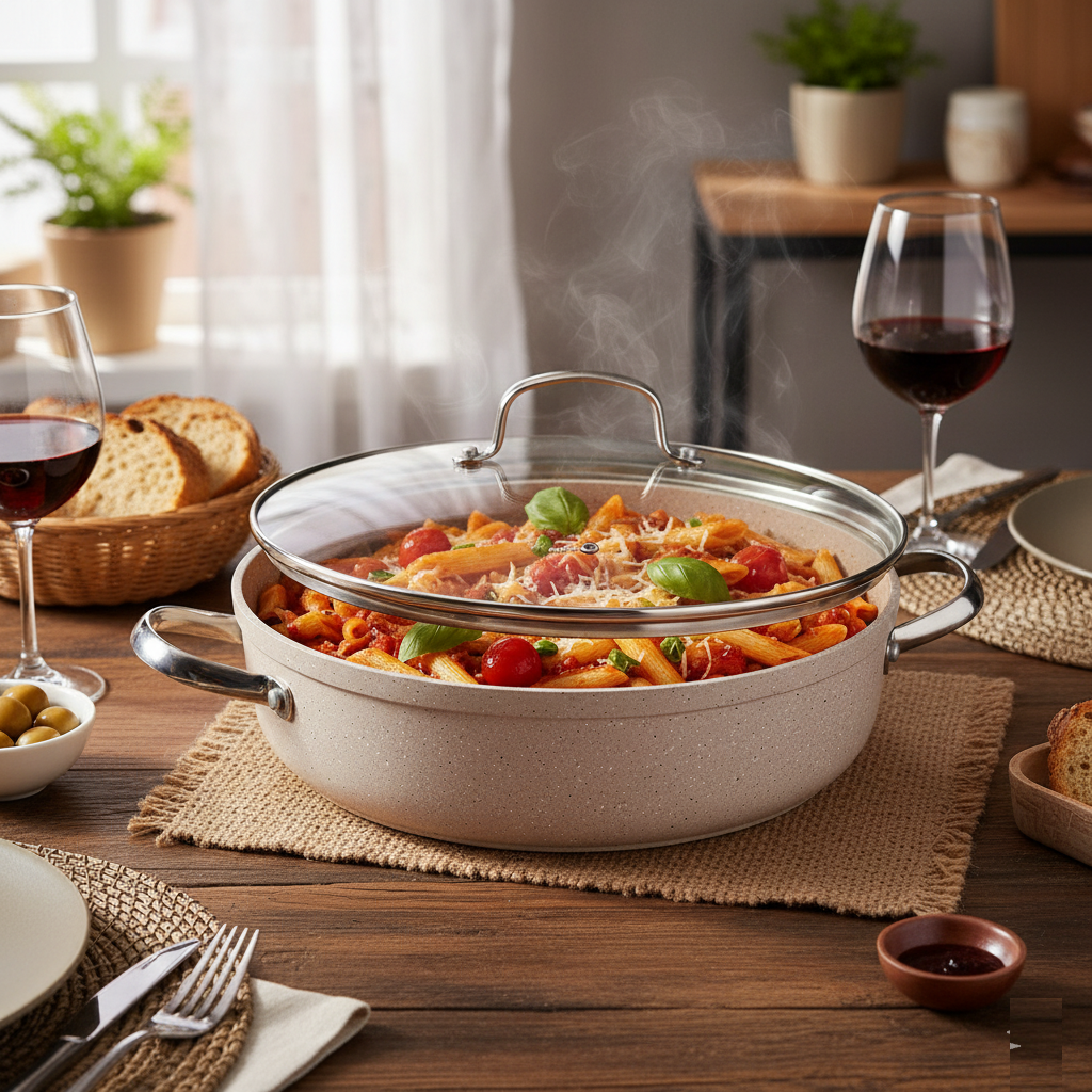 Olla 26x7cm Granita A1263 KORKMAZ