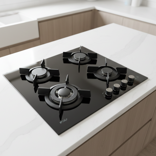 Encimera a Gas 4 Hornilas 60cm Onix 2.0 FDV