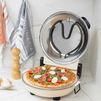 Horno Eléctrico para Pizza Control Dual Napoles Beige FDV