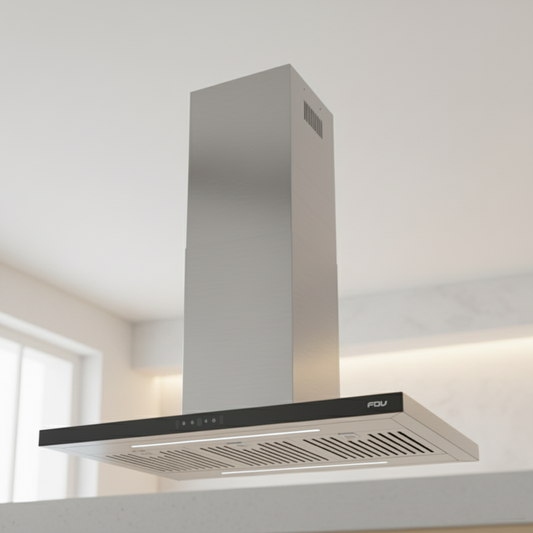 Campana Extractora 90cm Isla Elegance Touch FDV
