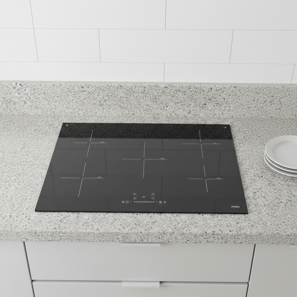 Encimera de Induccion 5 Quemadores 90cm New Black FDV