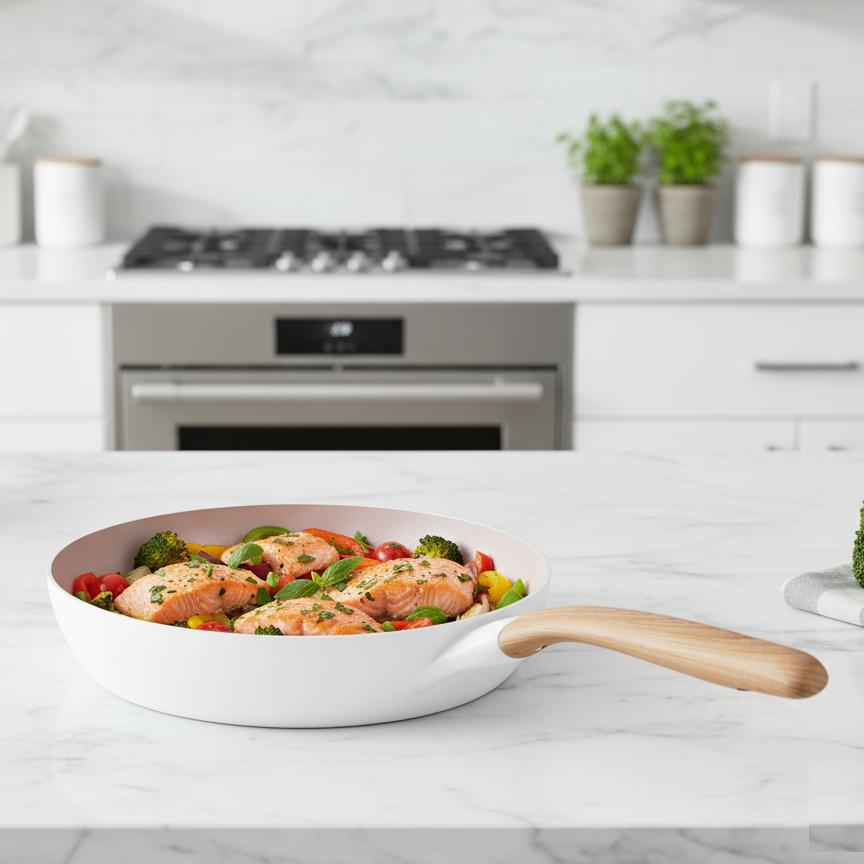 Sarten 26x5cm Gusto Ceramic A2984 KORKMAZ