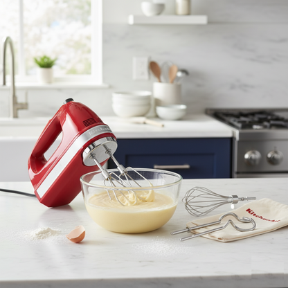 Batidora de Mano 9 Velocidades Rojo KITCHENAID