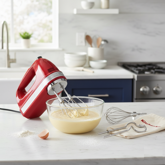 Batidora de Mano 9 Velocidades Rojo KITCHENAID