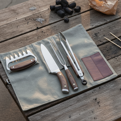 Set Parrillero con Estuche SIMPLECOOK
