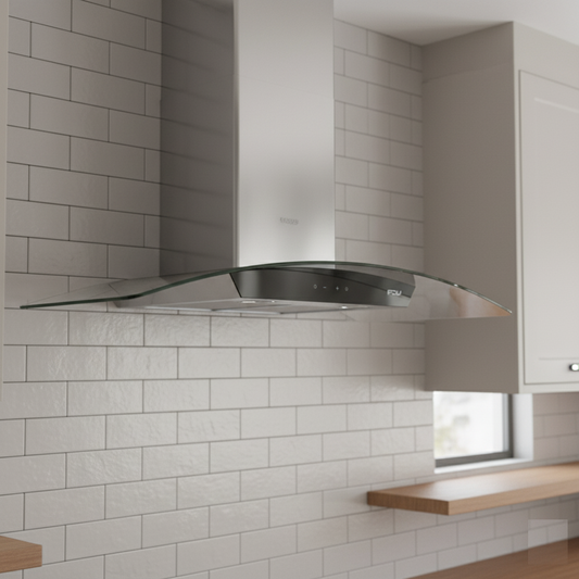 Campana Extractora 90cm Decorativa Crystal FDV