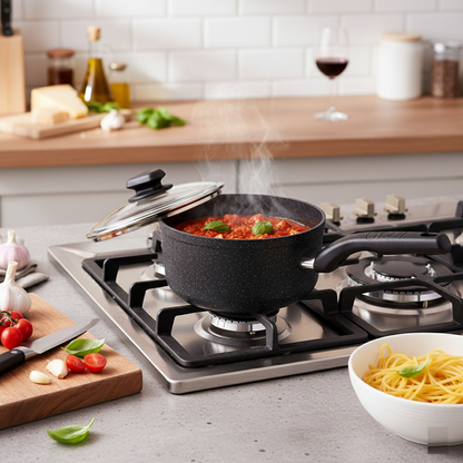 Sarten con Tapa 18x9cm Ornella A1340 KORKMAZ