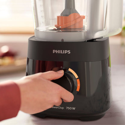 Procesador de Alimentos Licuadora PowerChop HR730190 PHILIPS