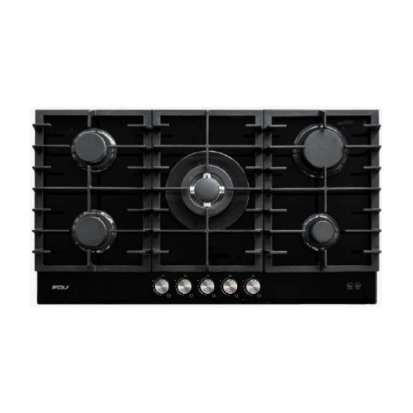 Encimera a Gas 5 Quemadores 90cm Chef Glass FDV