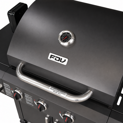 Parrilla a Balón de Gas Essence Black 3 Quemadores FDV