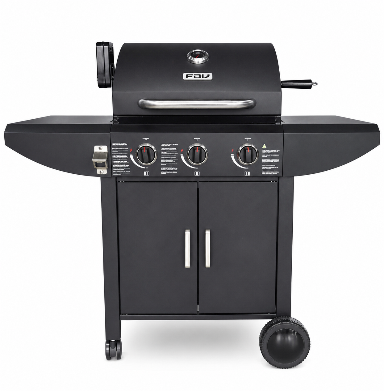 Parrilla a Balón de Gas Essence Black 3 Quemadores FDV