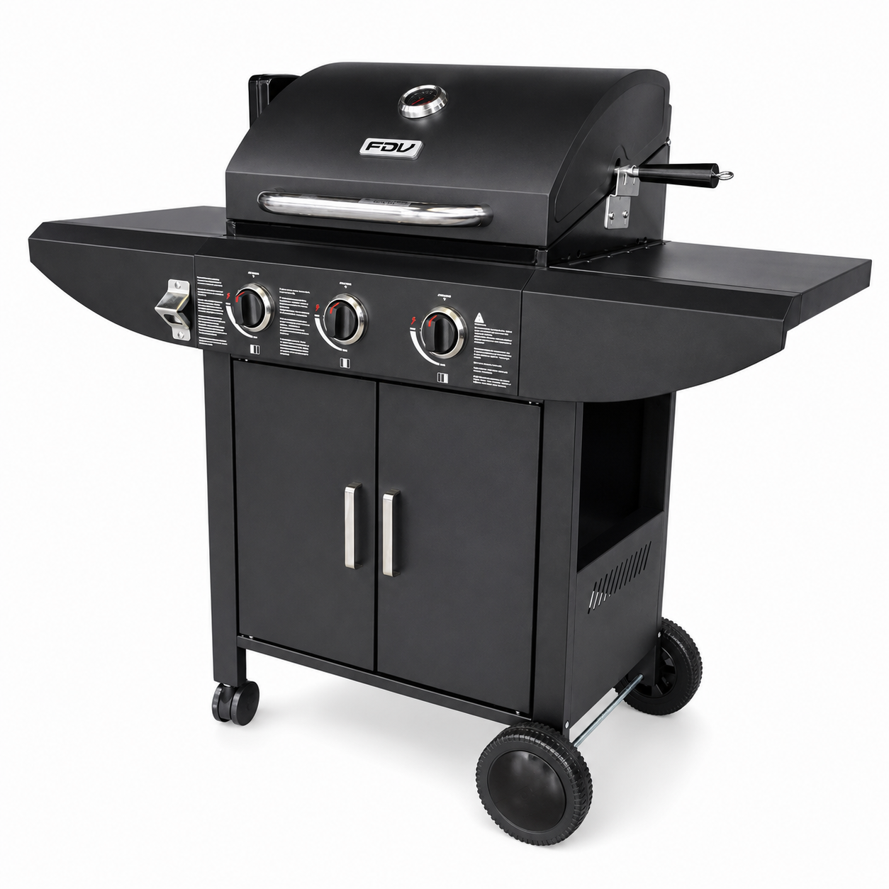 Parrilla a Balón de Gas Essence Black 3 Quemadores FDV