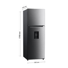 Refrigeradora Elegance 331L Top Freezer Inox FDV