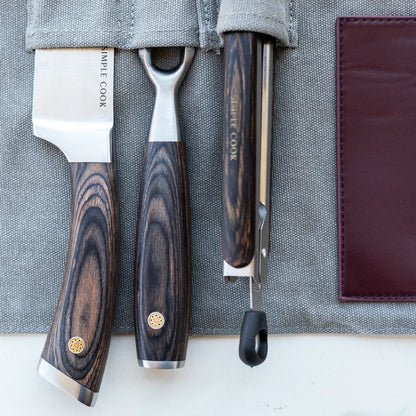 Set Parrillero con Estuche SIMPLECOOK