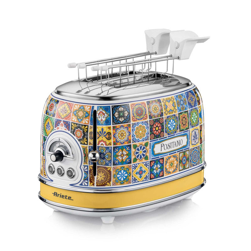 Tostador Ariete Positano con pinzas