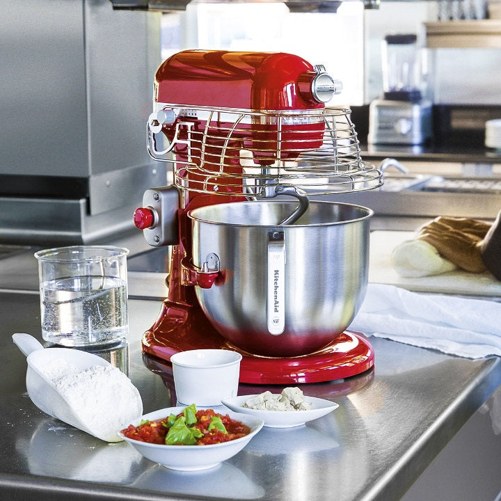 Batidora Profesional 6.9L 1.3HP Rojo KITCHENAID