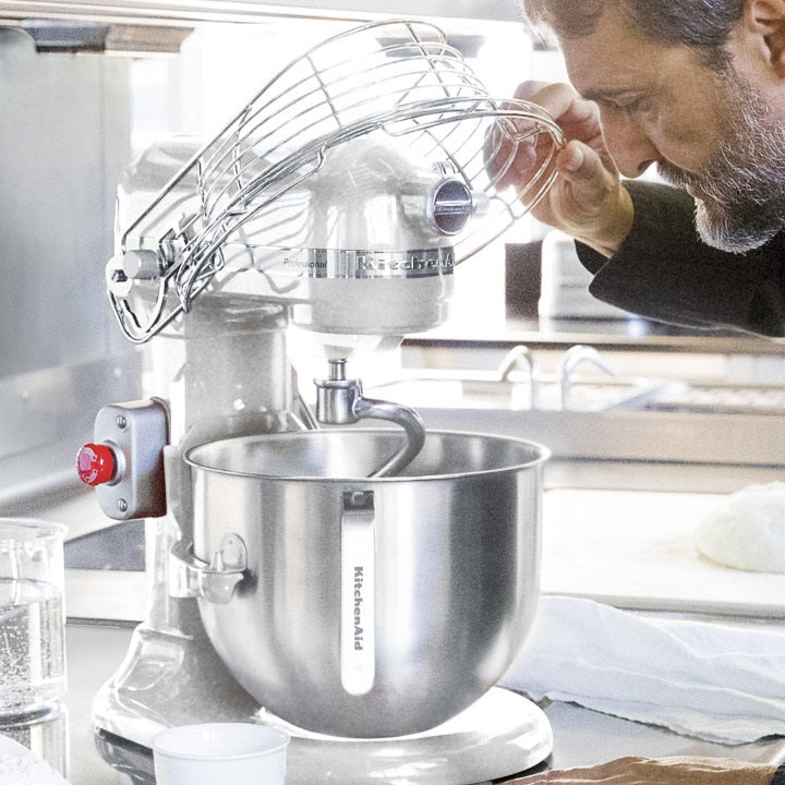 Batidora Profesional 6.9L 1.3HP Blanca KITCHENAID