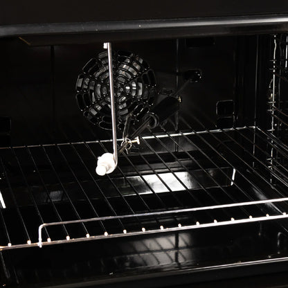 Horno Empotrable a Gas Electrico Híbrido White Air Fryer 80L GLP-GN FDV