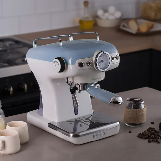 Cafetera Espresso Vintage Blue ARIETE