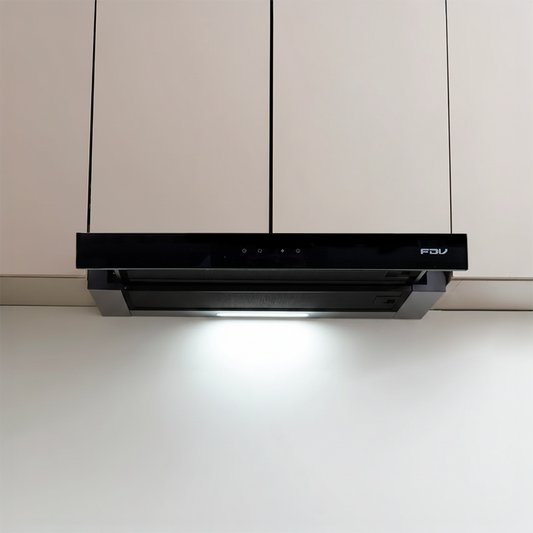 Campana Extractora 60cm Extraíble EasyFlow Touch Black 60