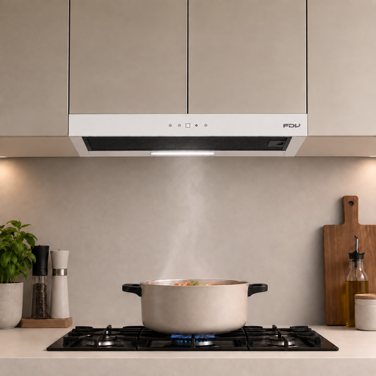 Campana Extraíble 60cm Touch EasyFlow White FDV
