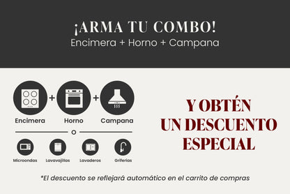 Campana Class Black 60cm FDV - ambiente