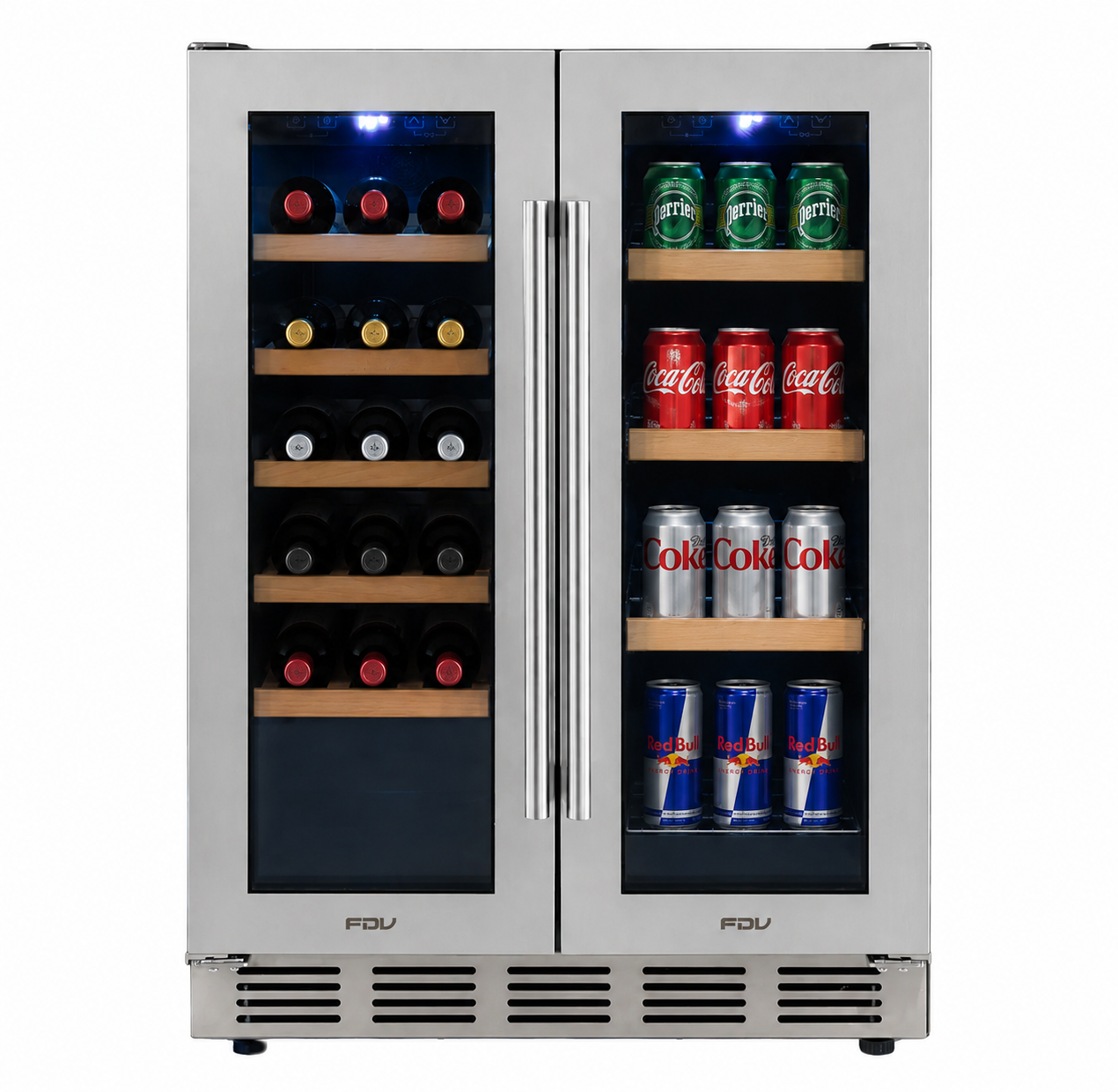Cava de Vinos 20 Botellas + 50 Latas Dual Elite FDV
