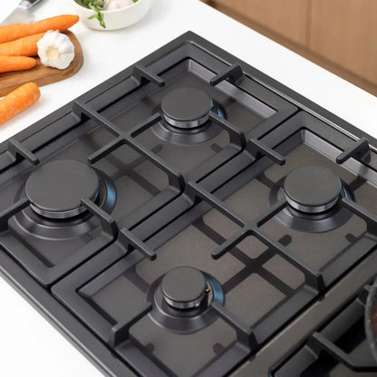 Encimera a Gas 5 Quemadores 90cm Elite Black FDV
