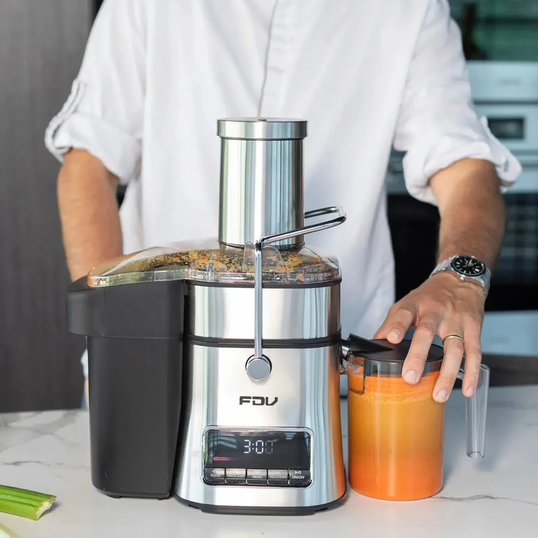 Extractor de Jugos 5 velocidades Power Juicer FDV