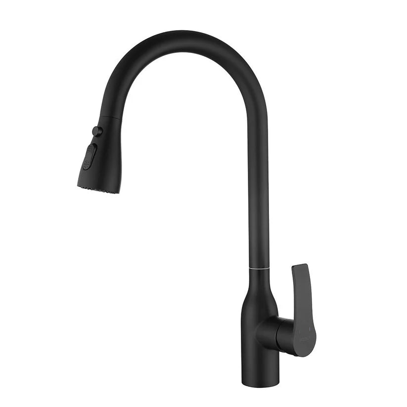 Griferia de Cocina Monocomando Extensible Black Steel FDV