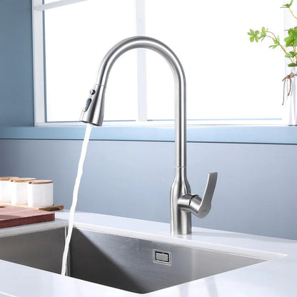 Griferia de Cocina Monocomando Extensible Steel FDV