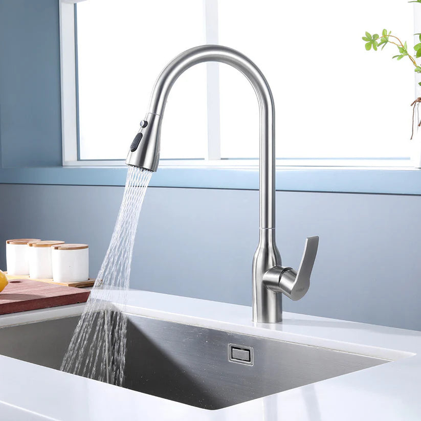 Griferia de Cocina Monocomando Extensible Steel FDV
