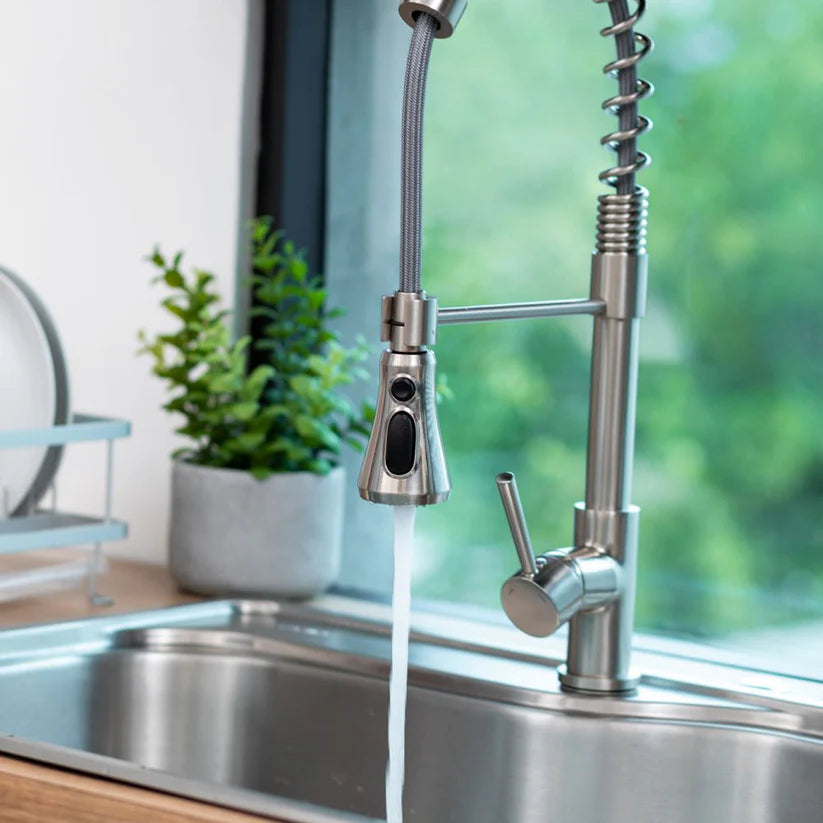 Griferia de Cocina Monocomando Extensible Inox Top pro 4.0 FDV