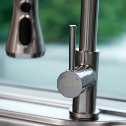 Griferia de Cocina Monocomando Extensible Inox Top pro 4.0 FDV