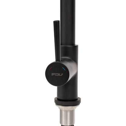 Griferia de Cocina Monocomando Extensible Black Top pro 4.0 FDV
