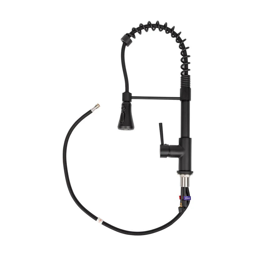 Griferia de Cocina Monocomando Extensible Black Top pro 4.0 FDV