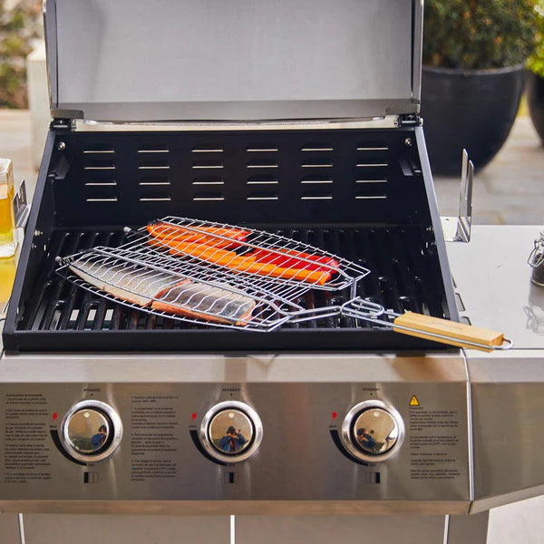 Canasta Grill Pescado para Parrilla Smokky SIMPLECOOK