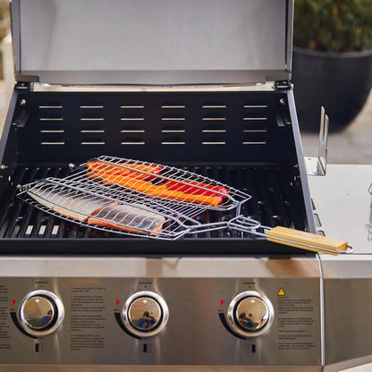Canasta Grill Pescado para Parrilla Smokky SIMPLECOOK
