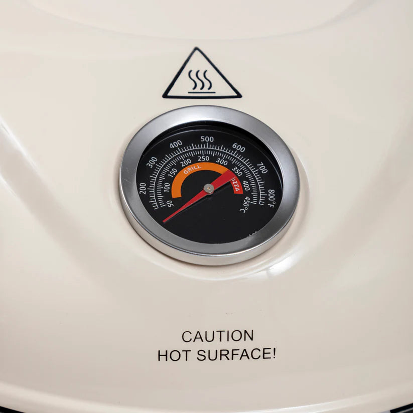 Horno Eléctrico para Pizza Control Dual Napoles Beige FDV