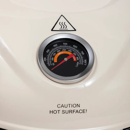 Horno Eléctrico para Pizza Control Dual Napoles Beige FDV