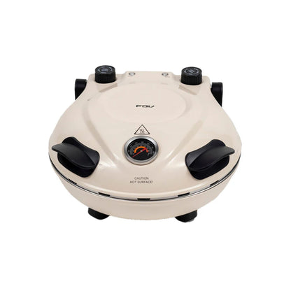 Horno Eléctrico para Pizza Control Dual Napoles Beige FDV