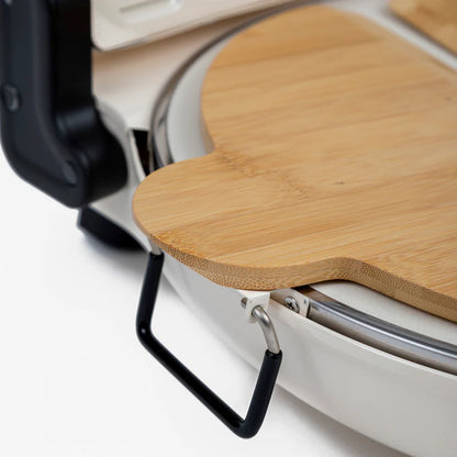 Horno Eléctrico para Pizza Control Dual Napoles Beige FDV