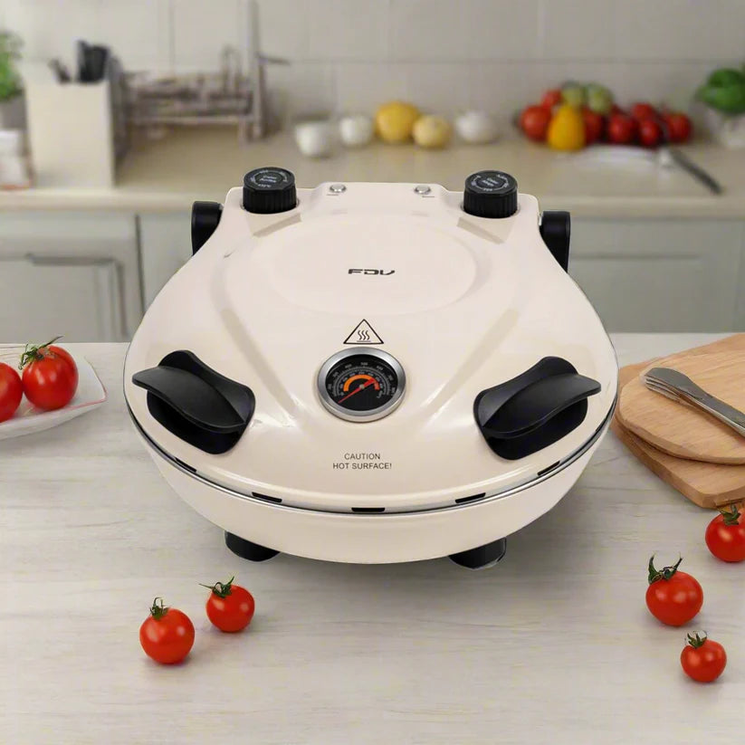 Horno Eléctrico para Pizza Control Dual Napoles Beige FDV