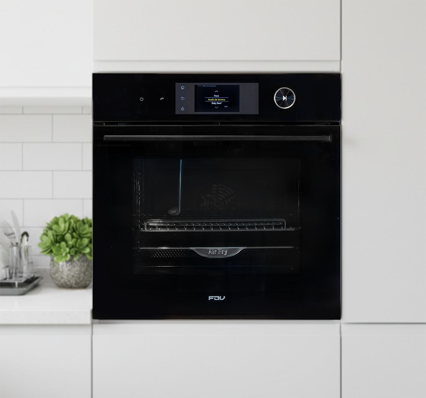 Horno Empotrable Eléctrico 70L Air Fryer Prestige Touch FDV