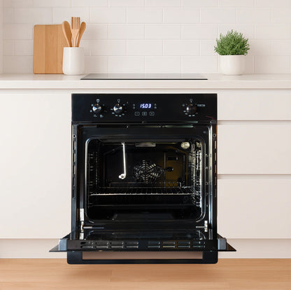 Horno Empotrable a Gas 70L Black Air Fryer FDV